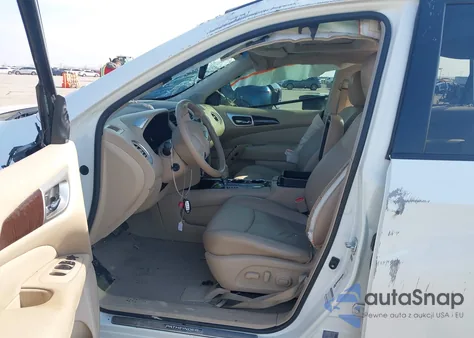 2015 Nissan Pathfinder Platinum из США, поврежденный, VIN 5N1AR2MN9FC623986